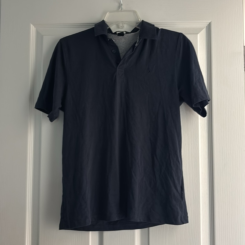 Volcom Navy Polo Sz XL 14Y